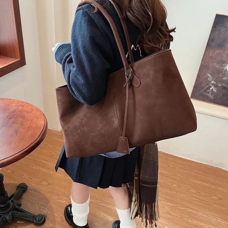 Bolso de Hombro Margot Efecto Ante