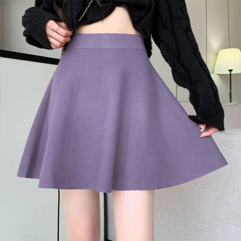 Minifalda de Punto