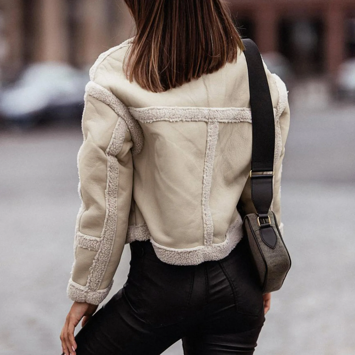 Chaqueta de Borreguito Sintético