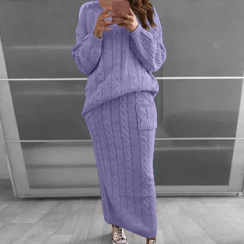 Conjunto de Punto de Dos Piezas