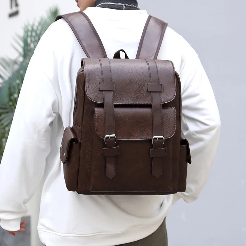Mochila Ethan de Cuero