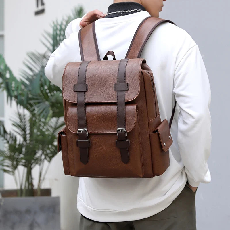 Mochila Ethan de Cuero