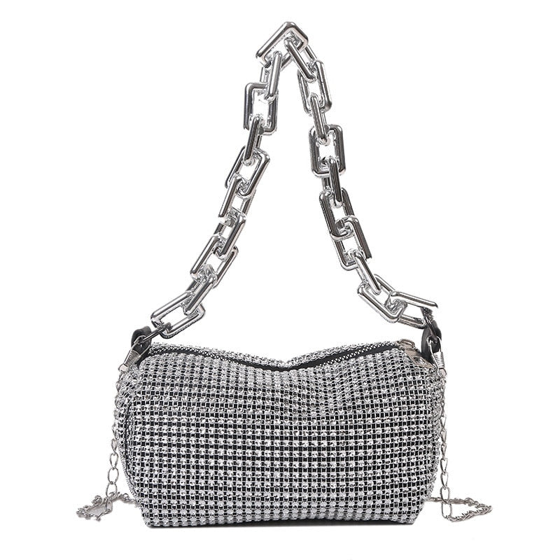 Bolso Sandler con pedrería