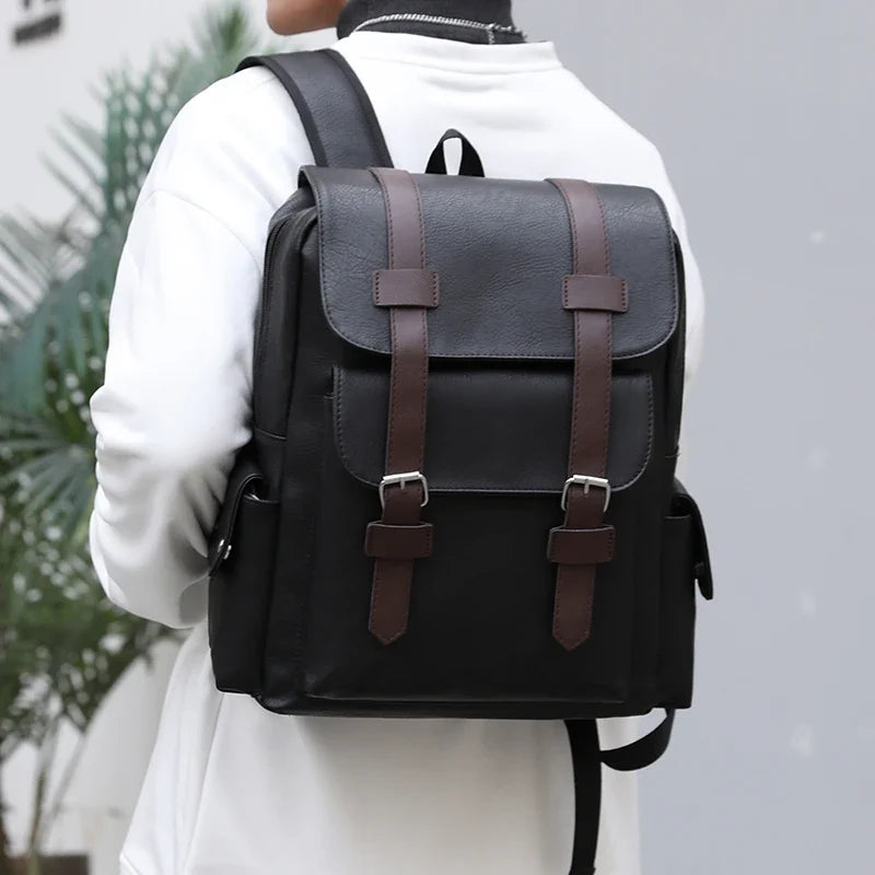 Mochila Ethan de Cuero
