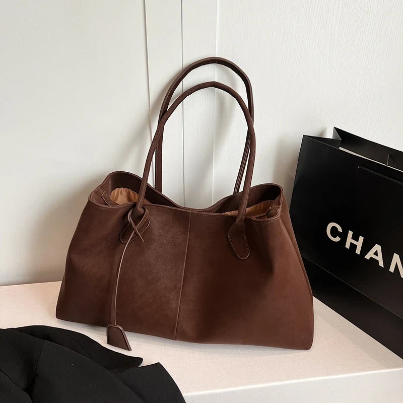 Bolso de Hombro Margot Efecto Ante
