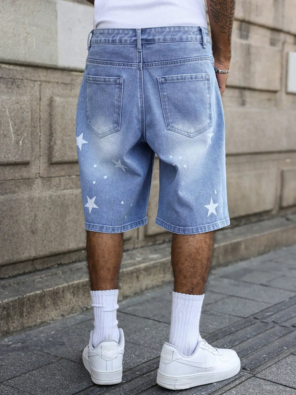 Carter Blue Star Shorts