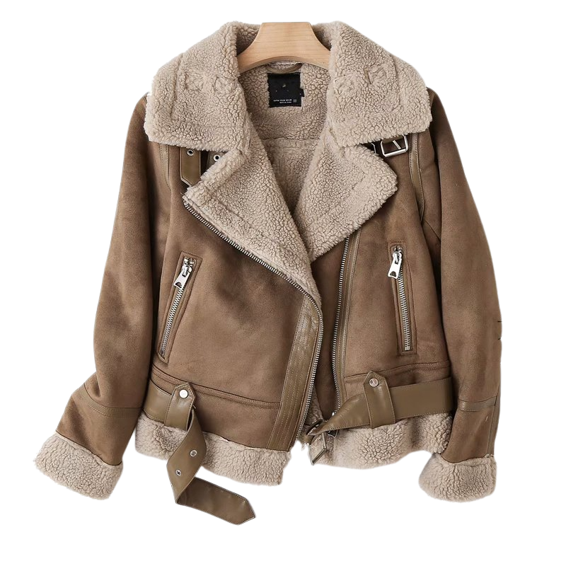 Chaqueta Chloe Efecto Ante