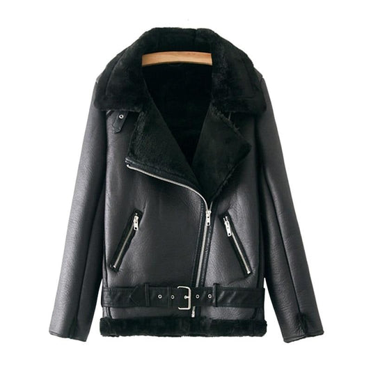 Chaqueta Mesha de Cuero Sintético