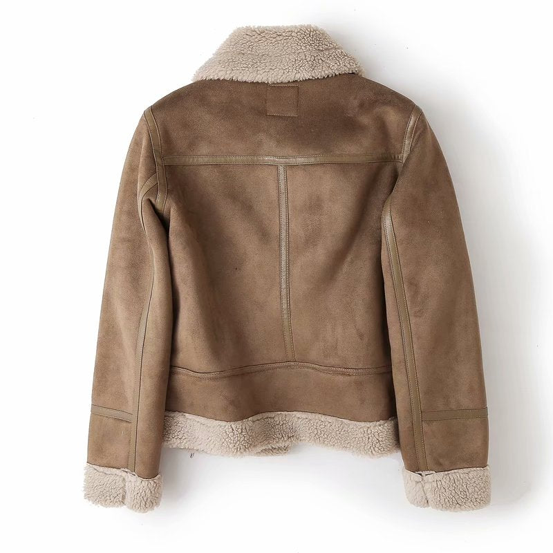 Chaqueta Chloe Efecto Ante