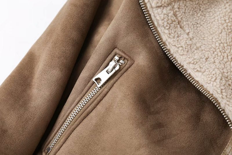 Chaqueta Chloe Efecto Ante