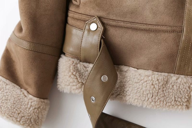 Chaqueta Chloe Efecto Ante