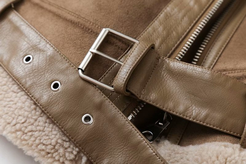 Chaqueta Chloe Efecto Ante