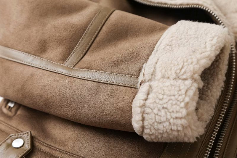 Chaqueta Chloe Efecto Ante