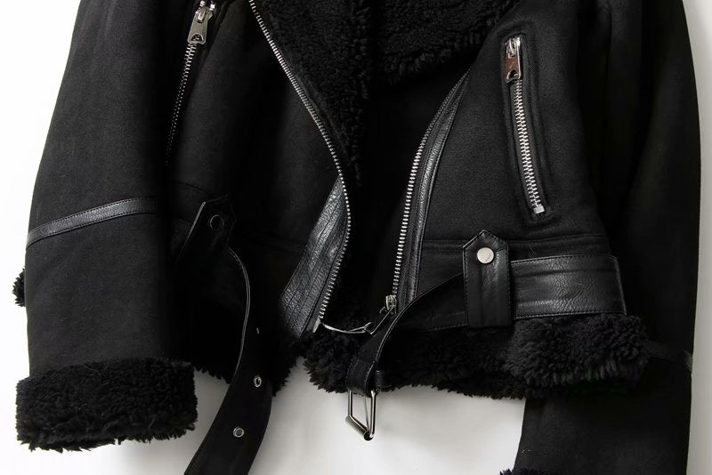 Chaqueta Chloe Efecto Ante